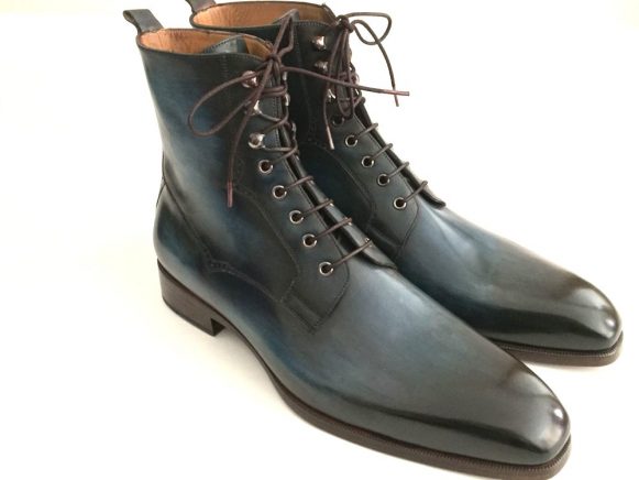 Blue-Brown Men’s Oxford Boots