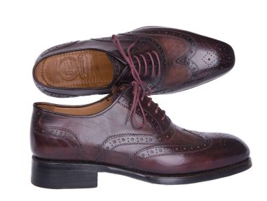 Hakiki Deri Kahverengi Goodyear Welted Oxford Tarzı Ayakkabı