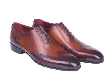 Brown Wholecut Calfskin Wingtip