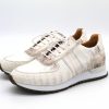 Genuine Himalayan Crocodile Leather Handmade Sports Shoes