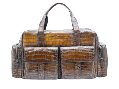 Hakiki Timsah Derisi Çanta